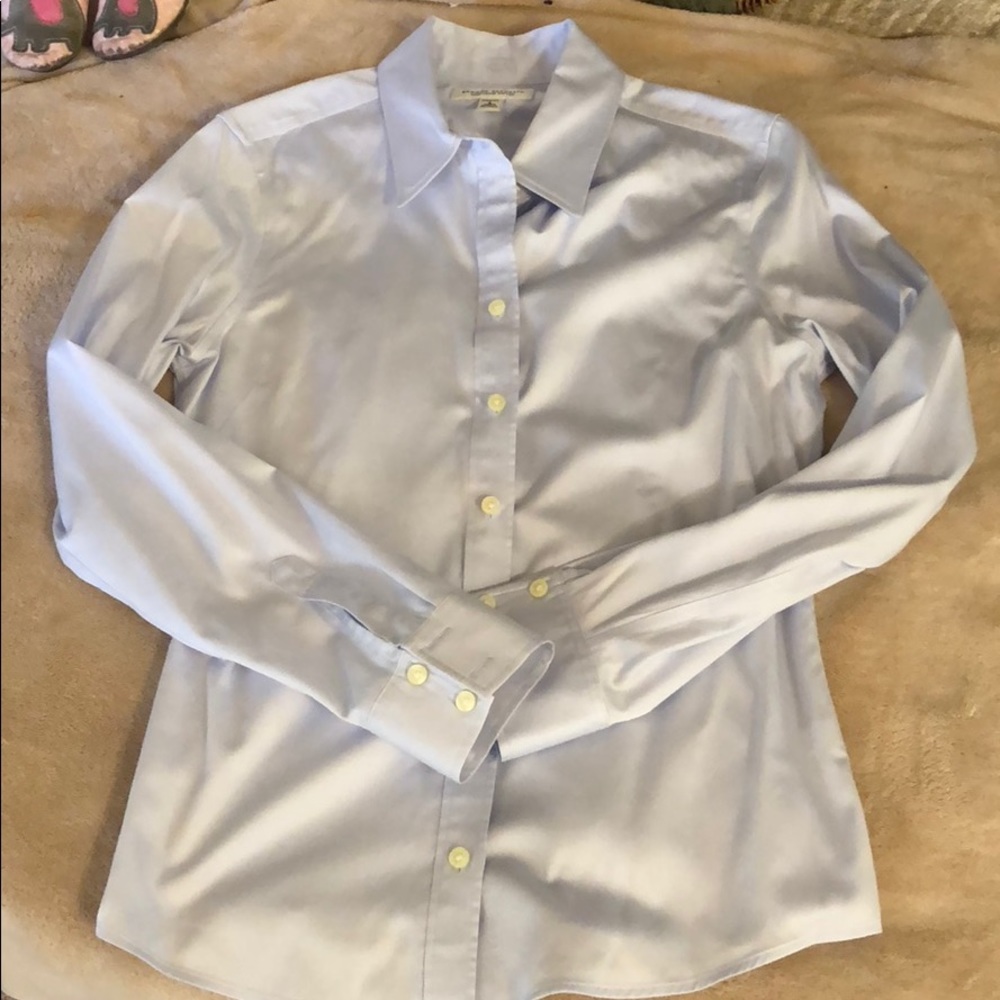 Banana republic button down shirt like new size 8